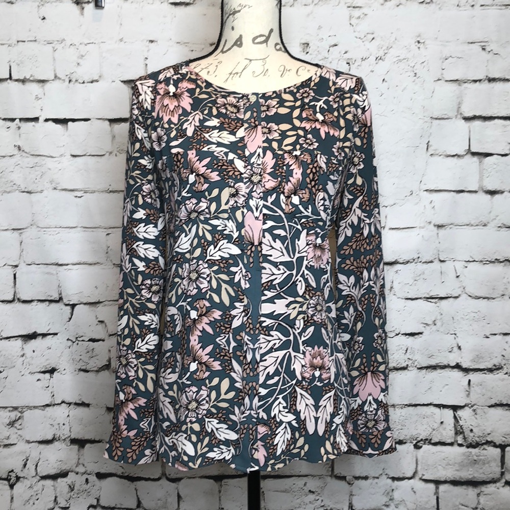 LOFT Floral Shirt